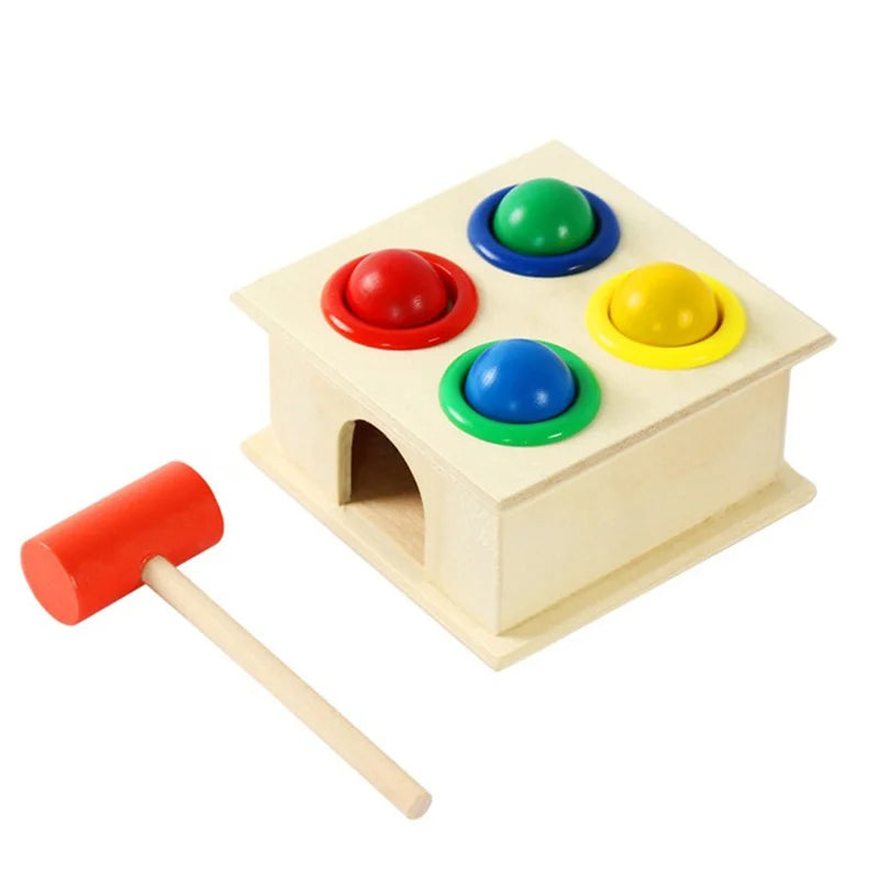 Wooden Hammering Ball Toy